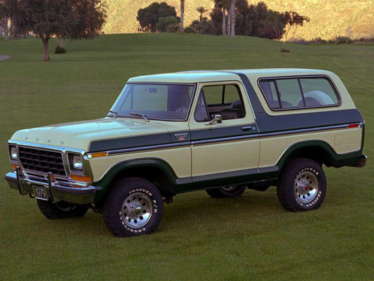 Фото Ford Bronco 3-дв. второе поколение Внедорожник