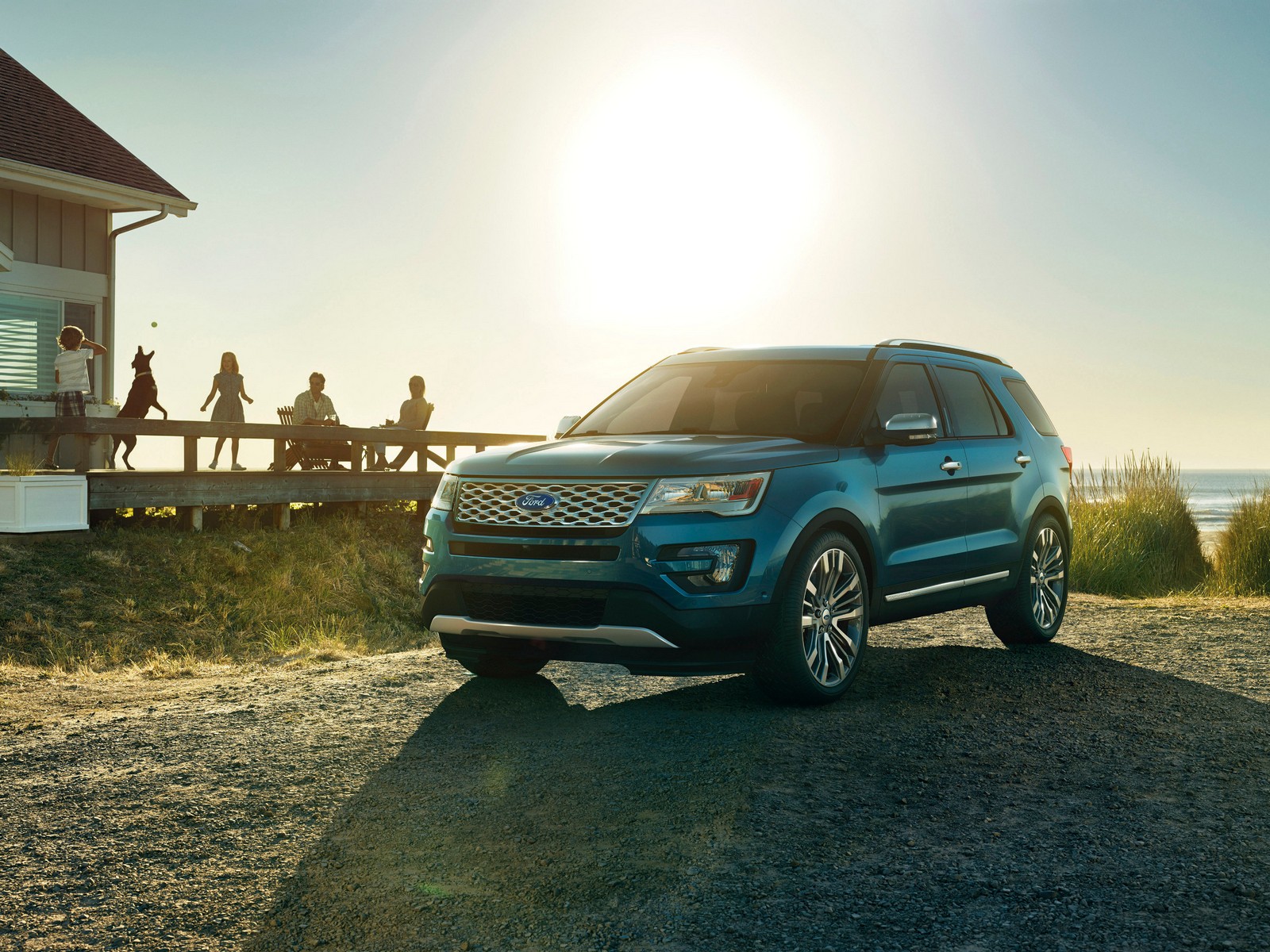 Фото Ford Explorer пятое поколение рестайлинг Внедорожник