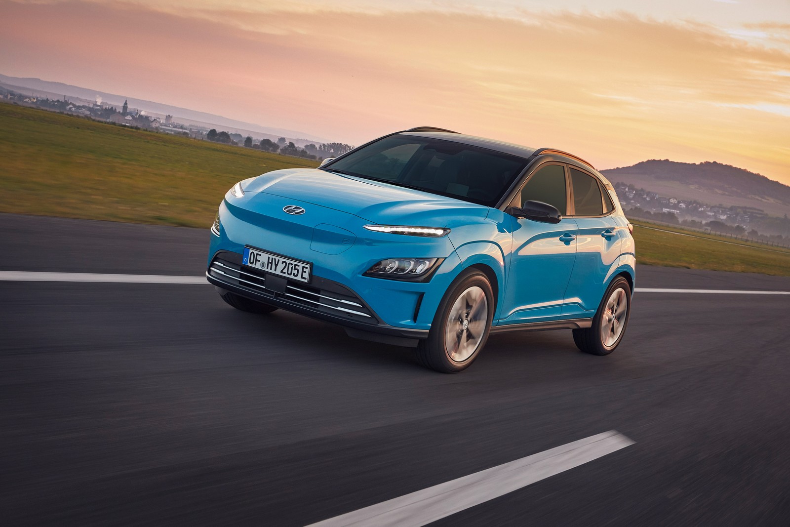 Фото Hyundai Kona первое поколение рестайлинг Electric