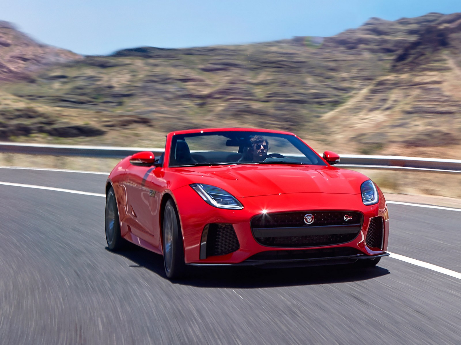 Фото Jaguar F-Type первое поколение рестайлинг родстер