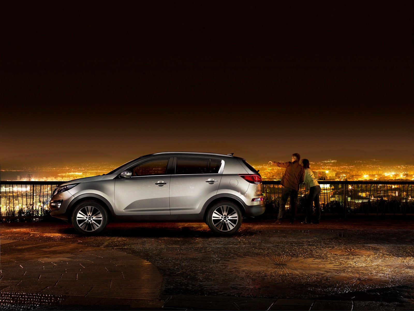 Фото KIA Sportage третье поколение рестайлинг Внедорожник