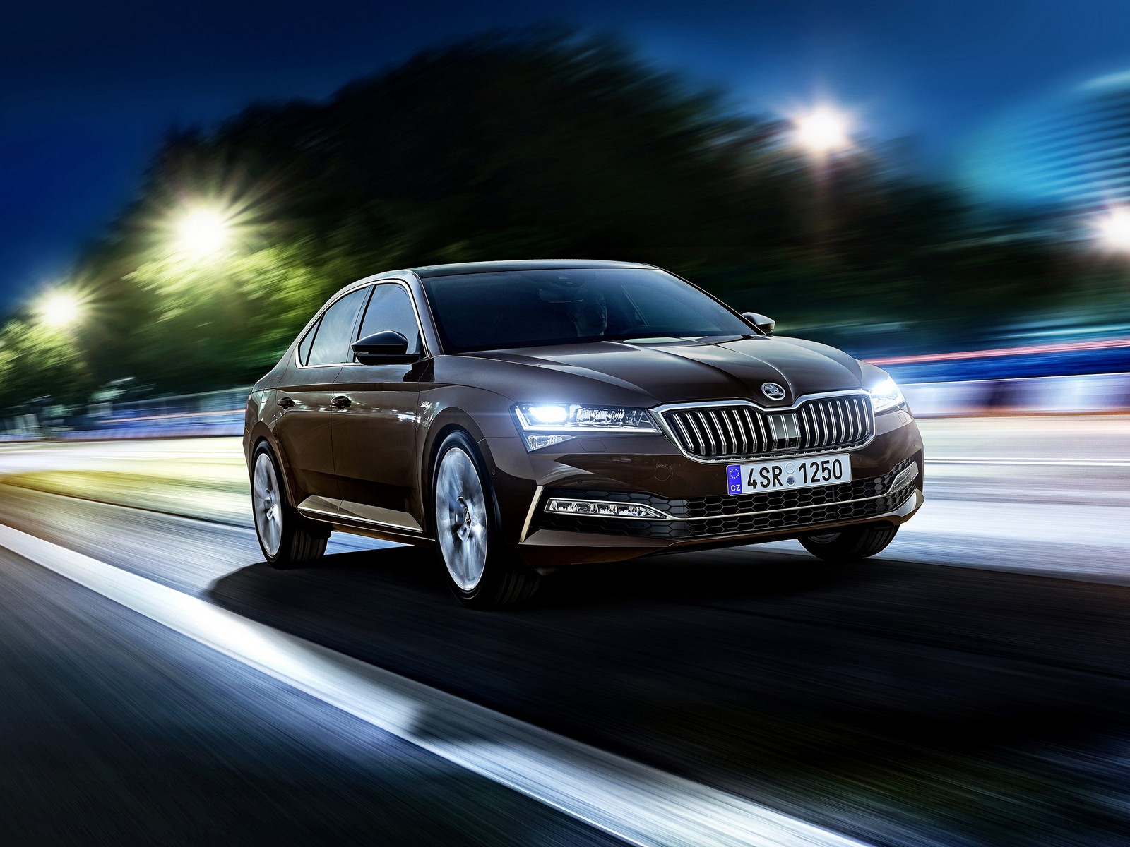 Фото Skoda Superb третье поколение рестайлинг лифтбек