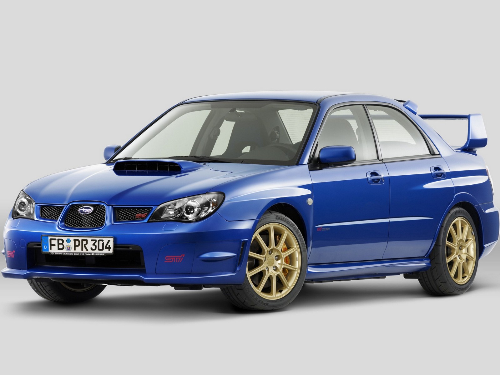 Фото Subaru WRX STI второе поколение 2-й рестайлинг седан