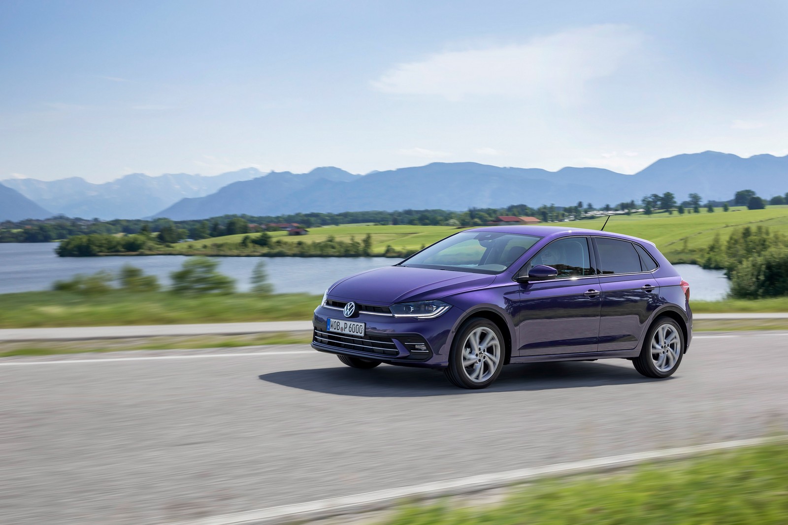 Фото Volkswagen Polo шестое поколение рестайлинг хэтчбек 5-дв.