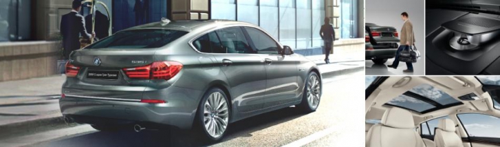 Пакет опций DESIGN, SOUND или COMFORT* для нового BMW 5 серии Гран Туризмо на привлекательных условиях