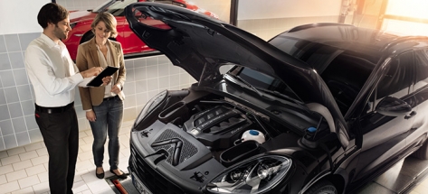 Зимние предложения. Сервис Porsche