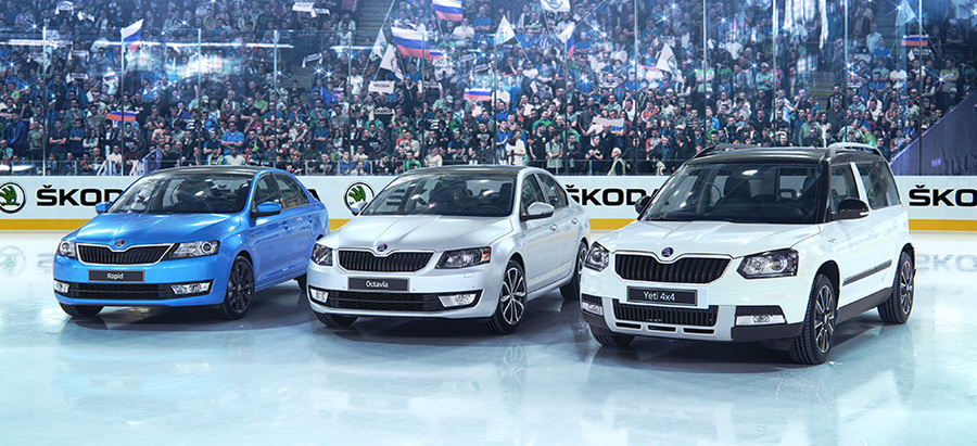 ŠKODA Hockey Edition в Атлант-М Тушино