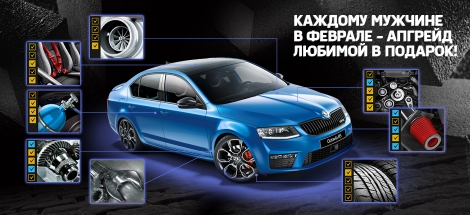 Апгрейд любимой ŠKODA – в подарок!