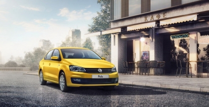 Volkswagen Polo для такси: желтый цвет Savanna, адаптация для России и новые двигатели у Лучшего дилера – АВИЛОН!*