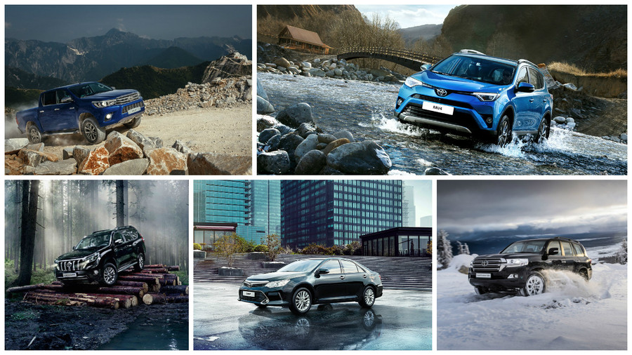 Максимальная выгода на покупку популярных моделей Toyota