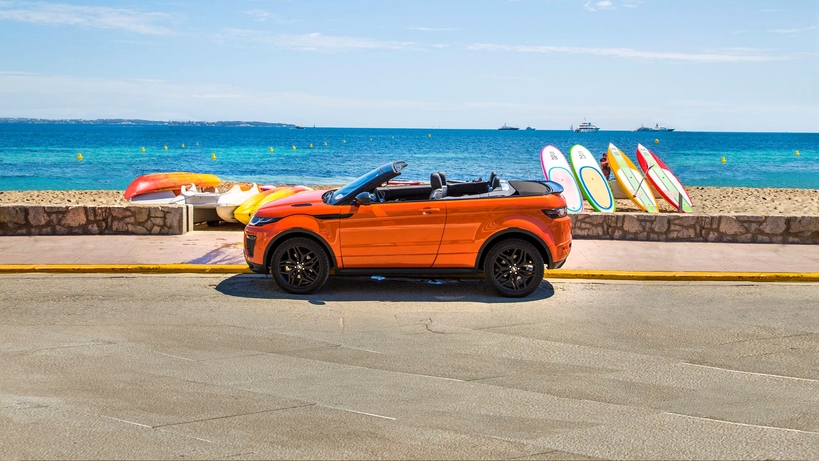 Range Rover Evoque кабриолет – единственный в своем роде