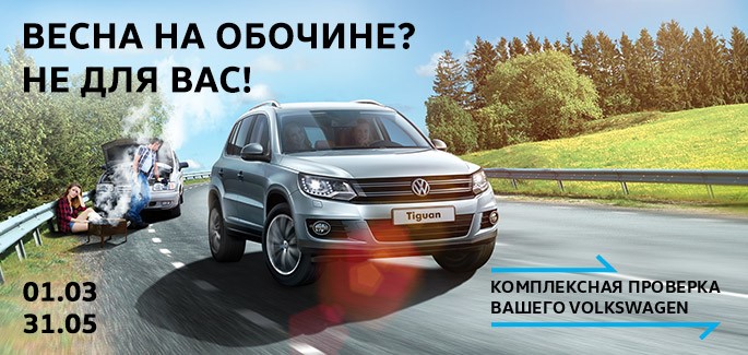 Комплексная проверка вашего Volkswagen в АВИЛОНЕ