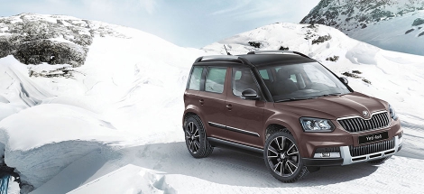 Готовьте сани заранее. Комплект зимних колес в подарок при покупке SKODA YETI