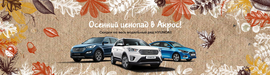 Цены падают, как листья. Сумасшедшие скидки на автомобили Hyundai