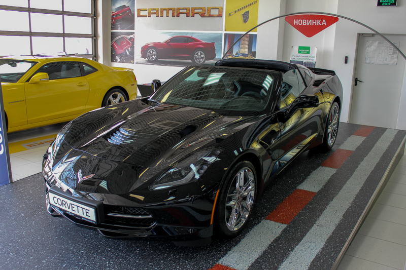 Новый Chevrolet Corvette Stingray в Автомире!