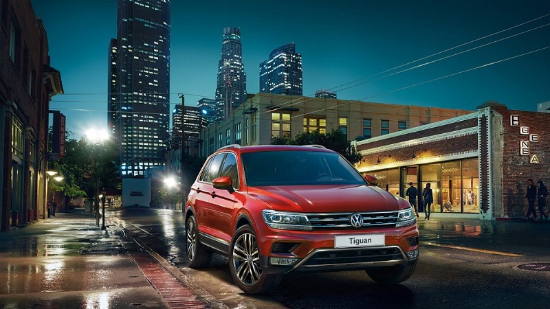 Привлекает внимание. Volkswagen Tiguan в АВТОПРЕСТУС