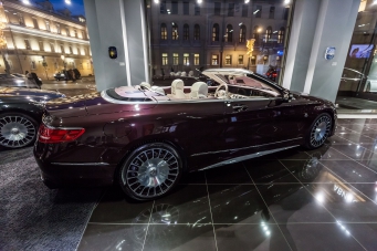 Самый дорогой и единственный в России Mercedes-Maybach S 65 Cabriolet в АВИЛОН Воздвиженка!