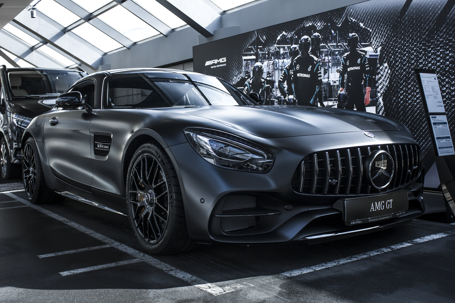 Mercedes-AMG GT C 50th Edition – передовые технологии и экспрессивный дизайн