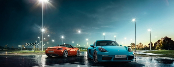 Porsche 718 в Порше Центр Москва. В центре спорта.
