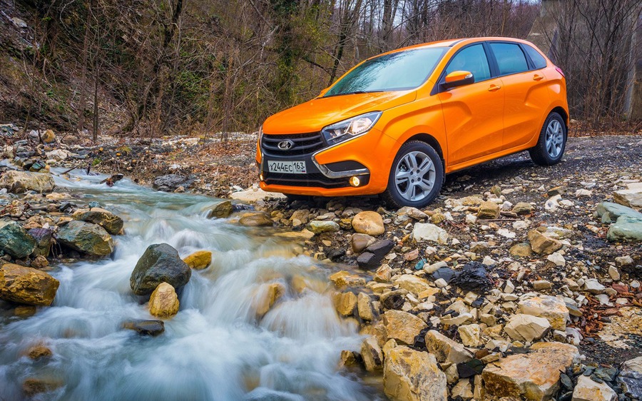 LADA XRAY – отличный контроль над дорогой