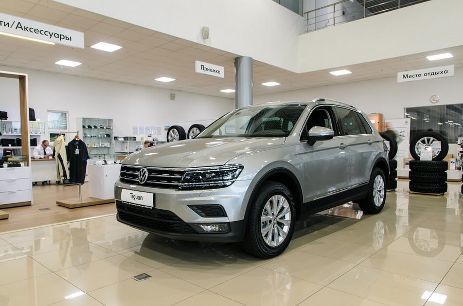 Volkswagen Tiguan – производит впечатление