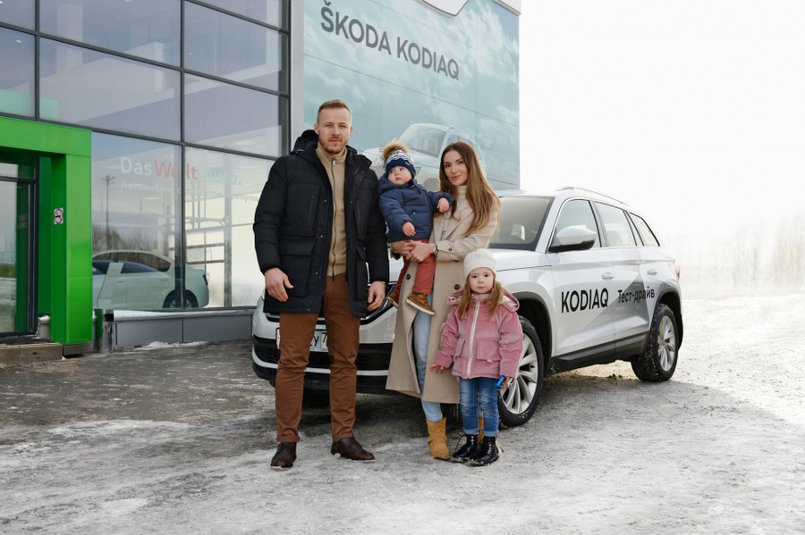 Вся семья в сборе: марка SKODA открывает новые возможности для семейного тест-драйва