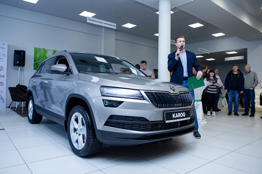 Долгожданный SKODA KAROQ представлен в АТЛАНТ-М ТУШИНО