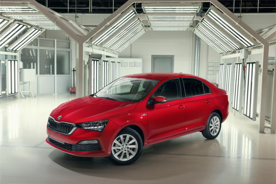 Юбилейный ŠKODA RAPID – с конвейера завода в Калуге сошел 250-тысячный экземпляр модели
