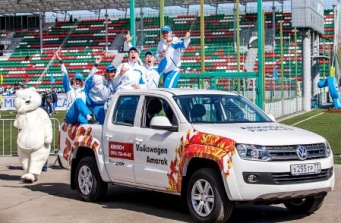 Авилон Volkswagen на спортивном празднике &quot;Кубок МИНТРАНСА Российской Федерации 2014