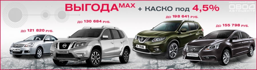 Предложение месяца! Максимальная выгода на автомобили 2015г!